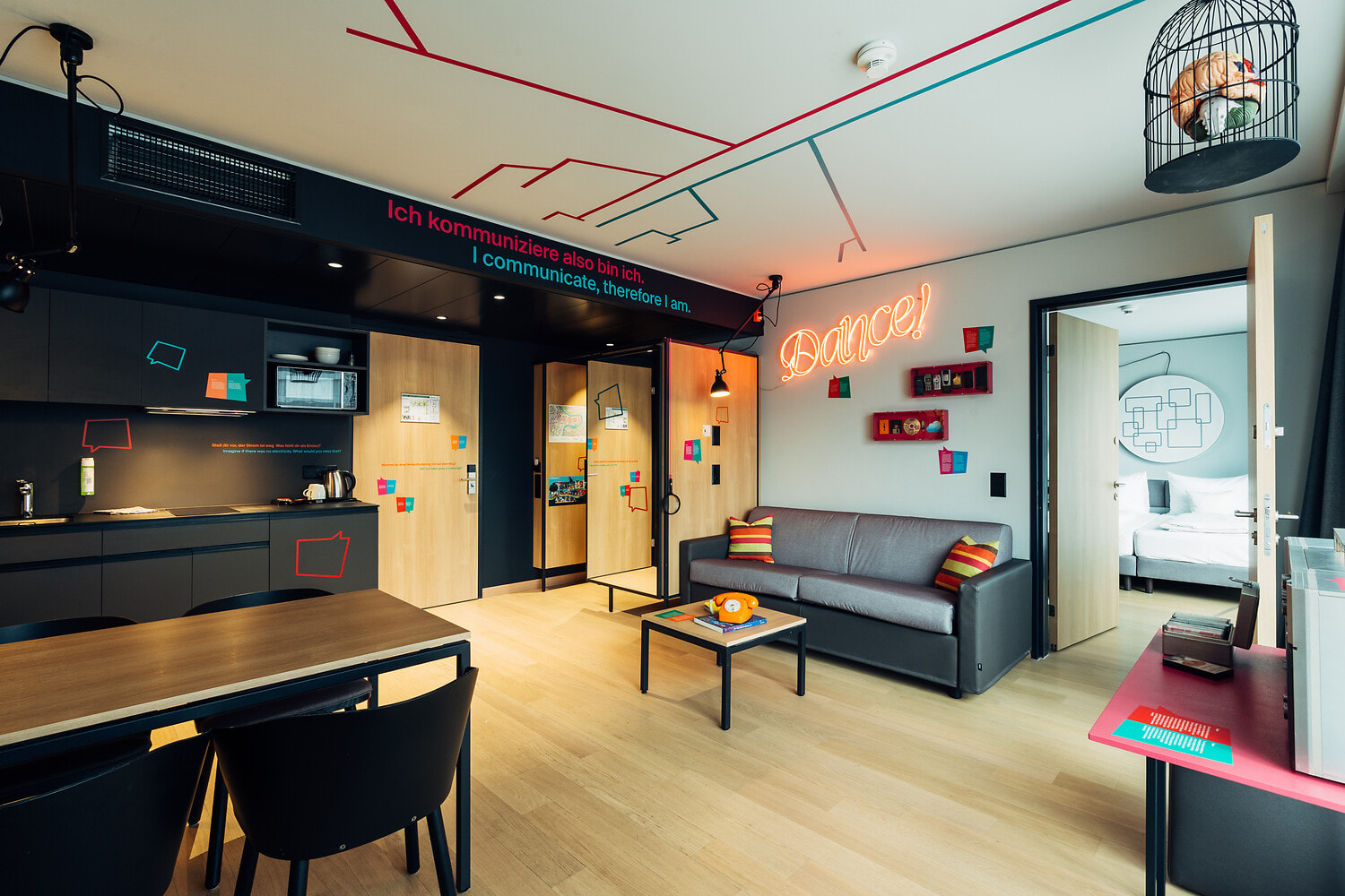 Übernachten, wo Kommunikation Zuhause ist