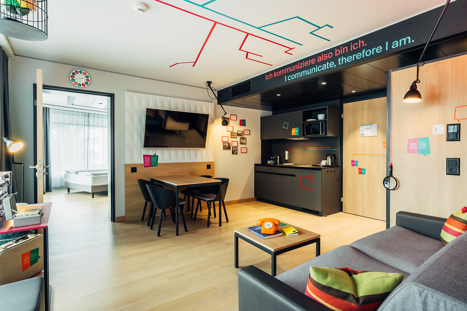 Übernachten, wo Kommunikation Zuhause ist